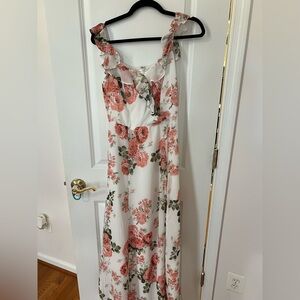 Floral Ruffle Women's Dress